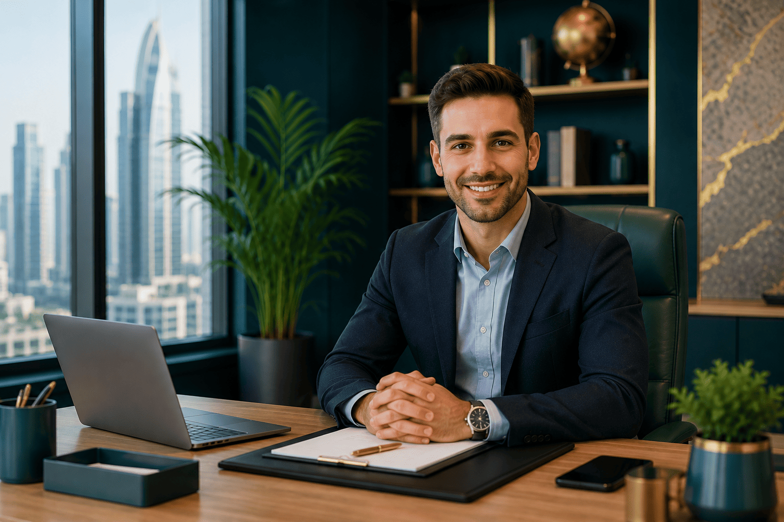 Employer hiring top talent through TalentBridge HR recruitment agency in the UAE